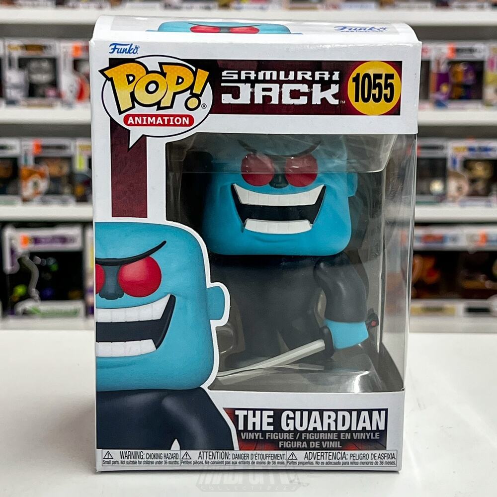 Funko Pop Animation Samurai Jack The Guardian 1055 Figure Cartoon Network Toy